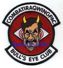 画像1: COMBATIRAQWINGPAC BULL'S EYE CLUBパッチ