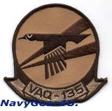 VAQ-135 BLACK RAVENS部隊パッチ（デザート）