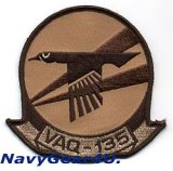 VAQ-135 BLACK RAVENS部隊パッチ（デザート）