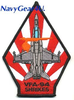 画像1: VFA-94 MIGHTY SHRIKES MAG-12岩国UDP2007,2008,2011 F/A-18Cショルダーパッチ（ベルクロ有無）