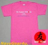 東北応援"We Support TOHOKU"ONE TEAM T-シャツ（ピンク）