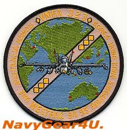 画像1: VMFA-323/CV-64 WESTPAC 1994-1995クルーズ記念パッチ（デッドストック）