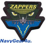 VAQ-130 ZAPPERS EA-18G GROWLERショルダーパッチ