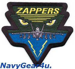 画像1: VAQ-130 ZAPPERS EA-18G GROWLERショルダーパッチ