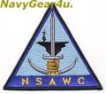 NSAWC部隊パッチ（ラージ/デッドストック）