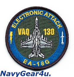 画像1: VAQ-130 ZAPPERS EA-18Gショルダーバレットパッチ（ベルクロ有無）
