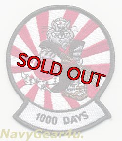 画像1: VF-154 BLACK KNIGHTS 在日1000DAYS記念マスコットパッチ（デッドストック）