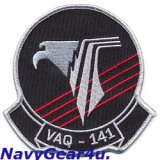 VAQ-141 SHADOWHAWKS部隊パッチ（ラージVer.）