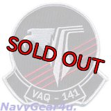 VAQ-141 SHADOWHAWKS部隊パッチ（ラージVer.）