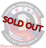 CVW-5/CVN-73 BADMAN DRINKING TEAM 2009クルーズ記念パッチ