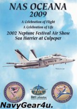 NAS OCEANA 2009 "Neptune Festival Air Show"エアショーDVD（ボーナス2002ショー収録）