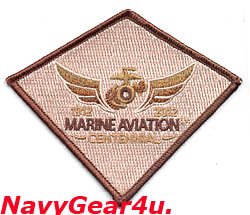 画像1: 米海兵隊航空100周年MARINE AVIATON CENTENNIAL公式記念パッチ（デザート）