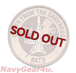 画像1: VMFA(AW)-242 BATSショルダーバレットパッチ（デザート）