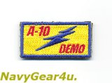 USAF ACC A-10 WEST DEMO TEAMポケットタブパッチ（ベルクロ付き）