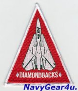 VF-102 DIAMONDBACKSショルダートライアングルパッチ（デッドストック）