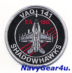 画像1: VAQ-141 SHADOWHAWKS EA-18Gショルダーバレットパッチ（Ver.2）