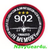 VAQ-129 VIKINGS EA-6B NJ902&搭乗員追悼記念パッチ2013