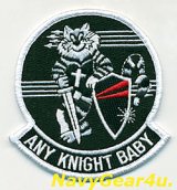 VF-154 BLACK KNIGHTSトムキャットショルダーマスコットパッチ（ベルクロ有無）