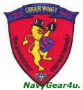 CVW-1 2013年部隊創設75周年記念パッチ（デッドストック）