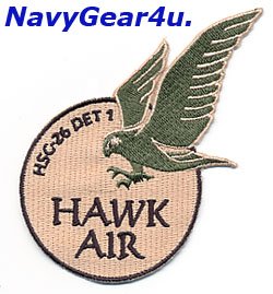 画像1: HSC-26 DET-1 DESERT HAWKS "HAWK AIR"パッチ