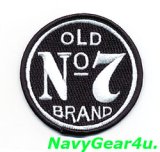 HSC-7 DUSTY DOGS "OLD NO.7 BRAND"ショルダーバレットパッチ