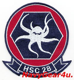 画像1: HSC-28 DRAGON WHALES部隊パッチ