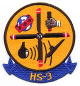 HSC-9 TRIDENTS THROWBACK部隊パッチ(HS-3 Ver.）