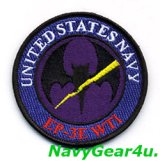 NSAWC/NAWDC  UNITED STATES NAVY EP-3E WTIコースパッチ（ベルクロ有無）