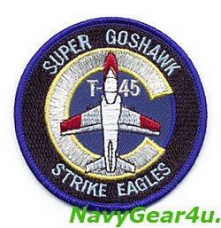 画像1: VT-7 EAGLES T-45C SUPER GOSHAWKショルダーバレットパッチ
