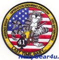 VF-41 BLACK ACES OEF/LAST TIME,BABY...2001記念パッチ（デッドストック）