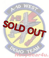USAF ACC A-10 WEST DEMO TEAMパッチ