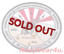 画像1: VF-154 BLACK KNIGHTS LAST TOMCAT CRUSADE 2003記念パッチ（デッドストック）