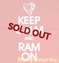 画像2: VFA-83 RAMPAGERS KEEP CALM AND RAM ON ロングスリーブT-シャツ（長袖）