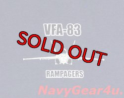 画像4: VFA-83 RAMPAGERS オフィシャルT-シャツ