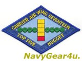 CVW-17(AA/NA) TOP FIVE NUGGETパッチ（デッドストック）