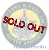 53WG/422TES GREEN BAT F-22 RAPTOR KEEPERSパッチ（ベルクロ付き）