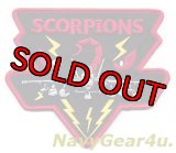 VAQ-132 SCORPIONS EA-18G GROWLERショルダーパッチ