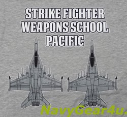 画像3: STRIKE FIGHTER WEAPONS SCHOOL PACIFICオフィシャルT-シャツ（グレイ）