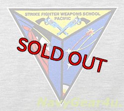 画像4: STRIKE FIGHTER WEAPONS SCHOOL PACIFICオフィシャルT-シャツ（グレイ）