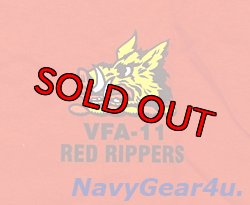 画像4: VFA-11 RED RIPPERSオフィシャルT-シャツ（F/A-18F Ver.）