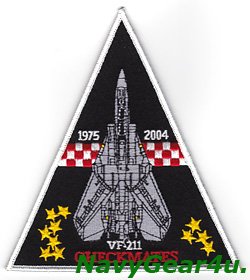 画像1: VF-211 CHECKMATES 2004年LAST TOMCAT記念パッチ（デッドストック）