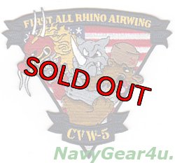 画像1: CVW-5 FIRST ALL RHINO AIRWINGパッチ