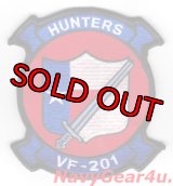 VF-201 HUNTERS部隊パッチ（ラージ）