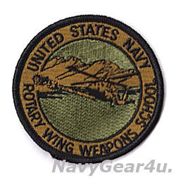 画像1: NSAWC/NAWDC UNITED STATES NAVY ROTARY WING WEAPONS SCHOOLパッチ