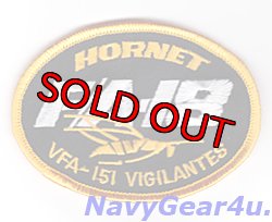 画像1: VFA-151 VIGILANTES F/A-18ショルダーオーバルパッチ（86年〜90年代　デッドストック）