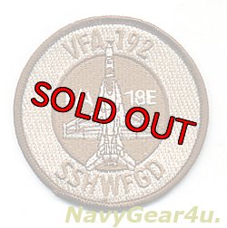 画像1: VFA-192 WORLD FAMOUS GOLDEN DRAGOS F/A-18Eショルダーバレットパッチ（デザート）