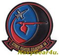VFA-94 MIGHTY SHRIKES革製部隊パッチ（レザーパッチ/デッドストック） 