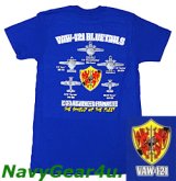 VAW-121 BLUE TAILSオフィシャルヒストリーT-シャツ