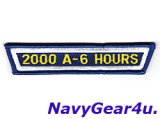 A-6 イントルーダー2000飛行時間記念タブパッチ（デッドストック）