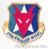 ニュージャージーANG 177 FIGHTER WINGコマンドパッチ